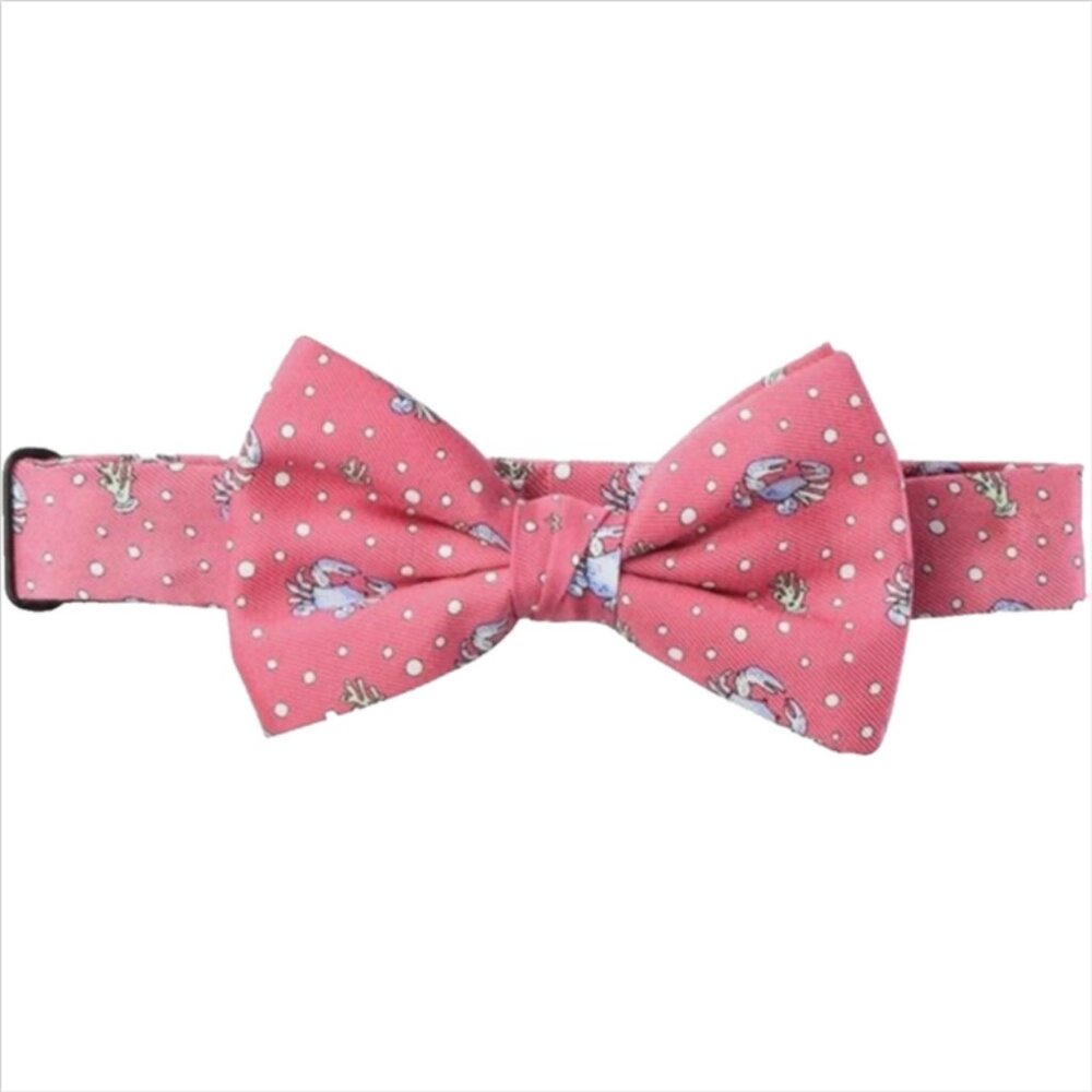 Vineyard Vines Crab Silk Bow Tie